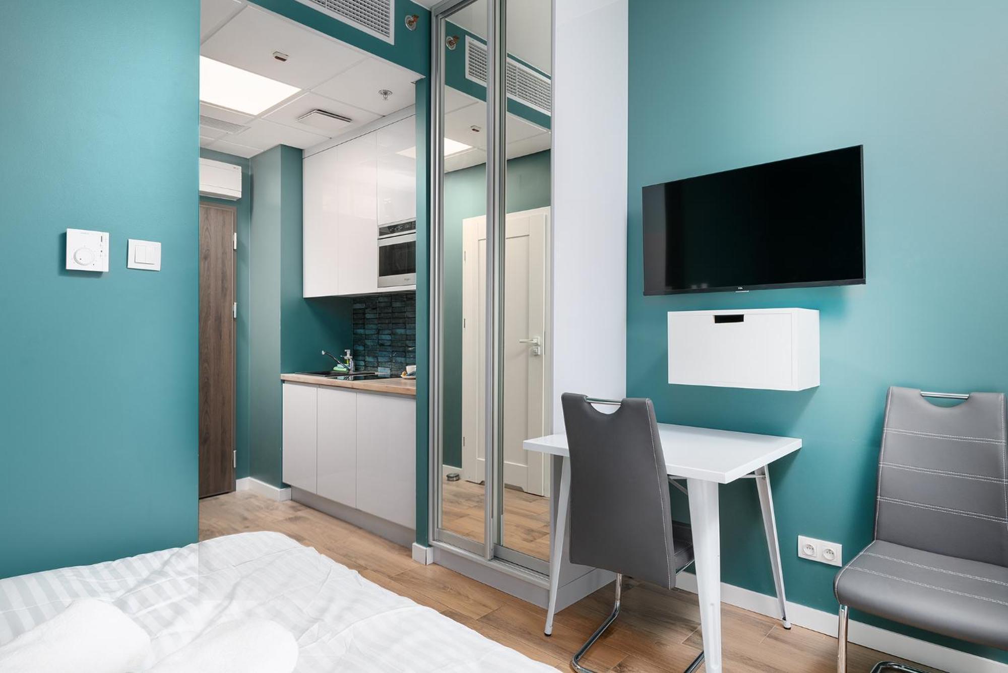 Rentplanet - Apartamenty Kasprzaka Varšava Exteriér fotografie